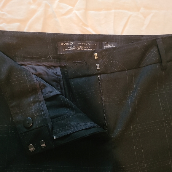 RW&Co. Slim leg signature fit suit pants - Picture 3 of 10